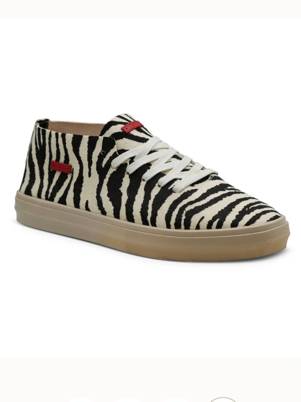 Savale Mid Chukka Vegan Zebra Shoe